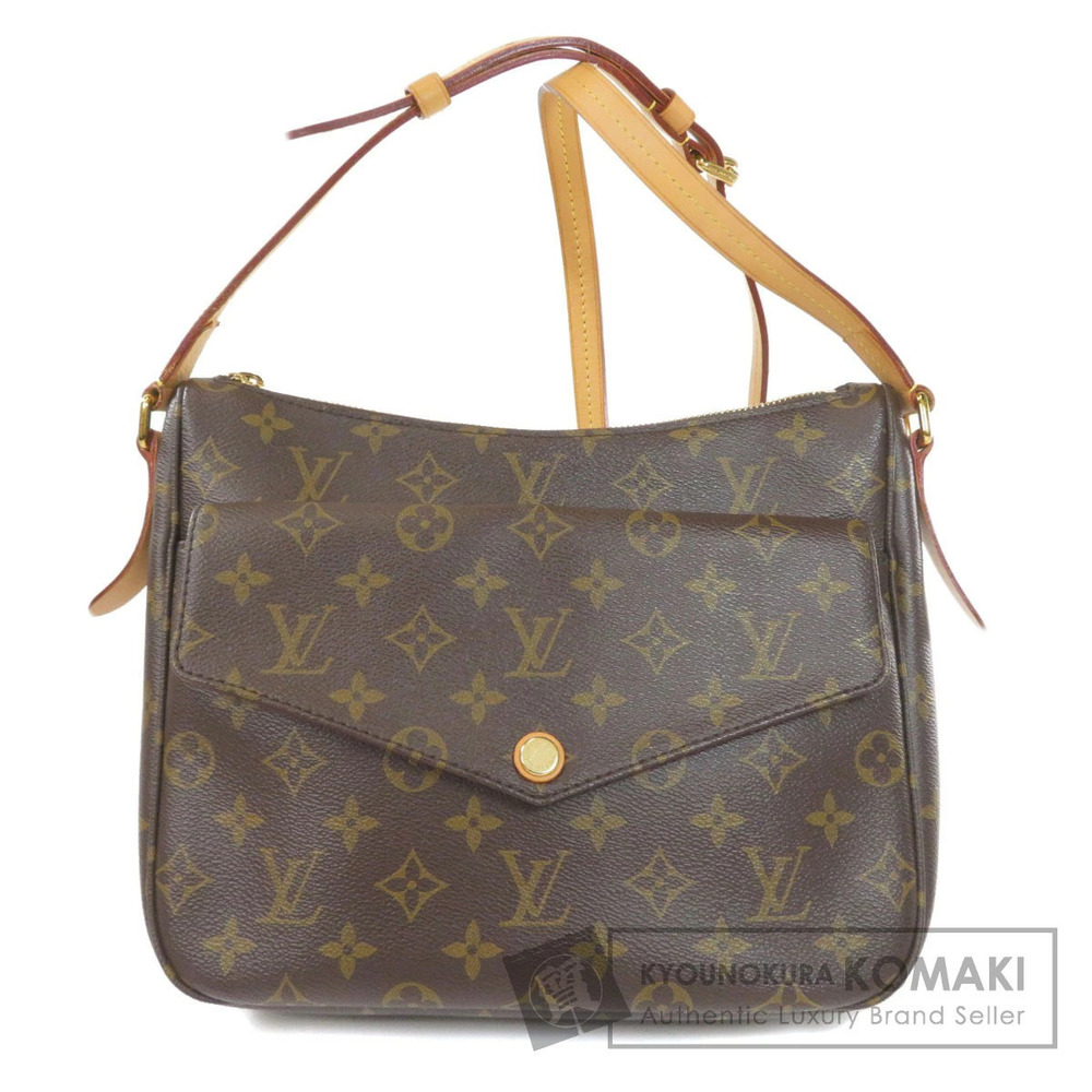 Louis Vuitton Mabillon Monogram Shoulder Bag Canvas